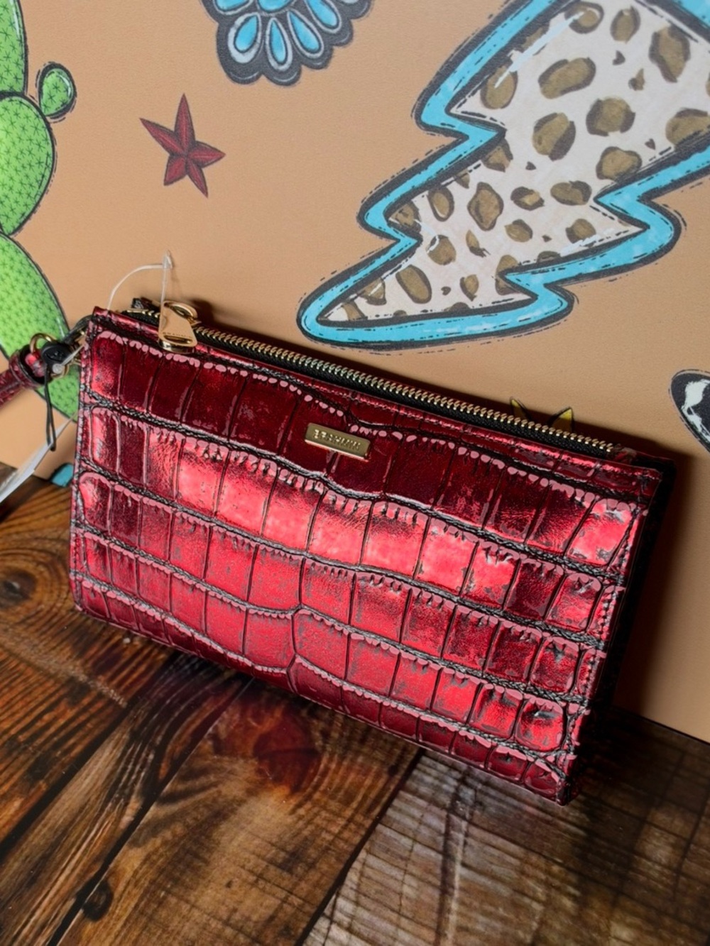 BRAHMIN DAISY RED NWT RARE RETIRED COLORWAY